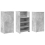 Mostrador de recepción gris hormigón 155x50x103,5 cm de , Escritorios - Ref: Foro24-3324199, Precio: 278,49 €, Descuento: %