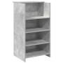 Mostrador de recepción gris hormigón 155x50x103,5 cm de , Escritorios - Ref: Foro24-3324199, Precio: 278,49 €, Descuento: %