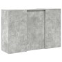 Mostrador de recepción gris hormigón 155x50x103,5 cm de , Escritorios - Ref: Foro24-3324199, Precio: 278,49 €, Descuento: %