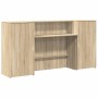 Mostrador de recepción roble sonoma 200x50x103,5 cm | Foro24.es | Tu tienda online para hogar, jardín y más Foro24.es