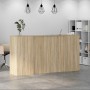 Mostrador de recepción roble sonoma 200x50x103,5 cm | Foro24.es | Tu tienda online para hogar, jardín y más Foro24.es