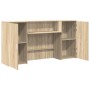 Mostrador de recepción roble sonoma 200x50x103,5 cm | Foro24.es | Tu tienda online para hogar, jardín y más Foro24.es