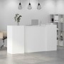 Mostrador de recepción blanco 200x50x103,5 cm madera ingeniería | Foro24.es | Tu tienda online para hogar, jardín y más Foro24.es