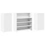 Mostrador de recepción blanco 200x50x103,5 cm madera ingeniería | Foro24.es | Tu tienda online para hogar, jardín y más Foro24.es
