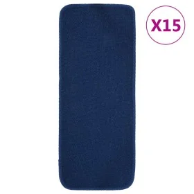Stair mat 15 pcs navy blue rectangular 60x25 cm by vidaXL, Stair mats - Ref: Foro24-340398, Price: 31,70 €, Discount: %