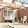 Toldo Manual Retráctil Rayas Multicolores 300x250 cm de , Toldos - Ref: Foro24-3330015, Precio: 255,82 €, Descuento: %