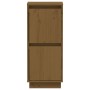 Aparador 2 uds madera maciza de pino marrón miel 31,5x34x75 cm de vidaXL, Aparadores - Ref: Foro24-813387, Precio: 64,25 €, D...