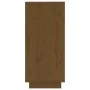 Aparador 2 uds madera maciza de pino marrón miel 31,5x34x75 cm de vidaXL, Aparadores - Ref: Foro24-813387, Precio: 64,25 €, D...