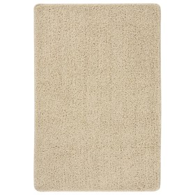 Cream-colored non-slip furry rug 140x200 cm by vidaXL, Rugs - Ref: Foro24-340389, Price: 59,85 €, Discount: %
