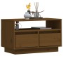TV-Ständer aus massivem Kiefernholz honigbraun 60x35x37 cm von vidaXL, TV-Möbel - Ref: Foro24-813428, Preis: 46,15 €, Rabatt: %