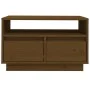 TV-Ständer aus massivem Kiefernholz honigbraun 60x35x37 cm von vidaXL, TV-Möbel - Ref: Foro24-813428, Preis: 45,71 €, Rabatt: %