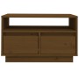 TV-Ständer aus massivem Kiefernholz honigbraun 60x35x37 cm von vidaXL, TV-Möbel - Ref: Foro24-813428, Preis: 46,15 €, Rabatt: %