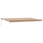 Toldo Manual Retráctil Rayas Multicolor 600x300 cm de , Toldos - Ref: Foro24-3331617, Precio: 416,86 €, Descuento: %