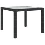 5-piece garden dining set with black PE rattan cushions by vidaXL, Garden sets - Ref: Foro24-3094866, Price: 403,84 €, Discou...
