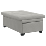 Sofá Cama Diseño 3 en 1 Extraíble Tejido Gris Claro de , Sofás - Ref: Foro24-42008608, Precio: 209,08 €, Descuento: %