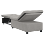 Sofá Cama Diseño 3 en 1 Extraíble Tejido Gris Claro de , Sofás - Ref: Foro24-42008608, Precio: 209,08 €, Descuento: %