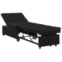 Sofá cama 3 en 1 Diseño extensible Tejido negro de , Sofás - Ref: Foro24-42008610, Precio: 209,08 €, Descuento: %