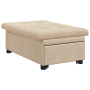 Sofá Cama 3 en 1 Diseño Desplegable Tela Crema de , Sofás - Ref: Foro24-42008611, Precio: 209,08 €, Descuento: %