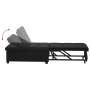 Sofá cama 3 en 1 Diseño extensible Tejido negro de , Sofás - Ref: Foro24-42008610, Precio: 209,08 €, Descuento: %
