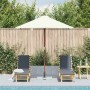 Sombrilla de jardín con palo de madera arena 150x200 cm de , Sombrillas - Ref: Foro24-44533, Precio: 60,79 €, Descuento: %