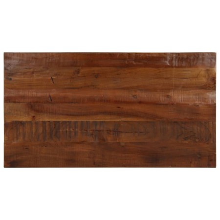 Tablero mesa rectangular madera maciza reciclada 120x50x3,8 cm | Foro24.es | Tu tienda online para hogar, jardín y más Foro24.es