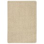 Alfombra peluda antideslizante color crema 120x170 cm de vidaXL, Alfombras - Ref: Foro24-340388, Precio: 45,35 €