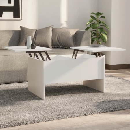 Mesa de centro madera de ingeniería blanco 80x50x42,5 cm de , Mesas de centro - Ref: Foro24-809728, Precio: 73,37 €
