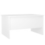 Mesa de centro madera de ingeniería blanco 80x50x42,5 cm de , Mesas de centro - Ref: Foro24-809728, Precio: 73,37 €