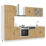 Mueble de cocina Kalmar 8 piezas artesanal roble de , Armarios de cocina - Ref: Foro24-3314810, Precio: 678,21 €, Descuento: %