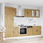 Mueble de cocina Kalmar 8 piezas artesanal roble de , Armarios de cocina - Ref: Foro24-3314810, Precio: 678,21 €, Descuento: %