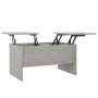 Mesa de centro madera de ingeniería gris hormigón 80x50x42,5 cm de , Mesas de centro - Ref: Foro24-809732, Precio: 79,38 €