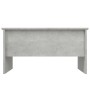 Mesa de centro madera de ingeniería gris hormigón 80x50x42,5 cm de , Mesas de centro - Ref: Foro24-809732, Precio: 79,38 €