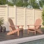 Adirondack Gartenstühle 2 Stk. HDPE braun von vidaXL, Gartenstühle - Ref: Foro24-3095694, Preis: 308,66 €, Rabatt: %