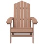 Sillas de jardín Adirondack 2 unidades HDPE marrón de vidaXL, Sillas de jardín - Ref: Foro24-3095694, Precio: 315,57 €, Descu...