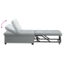 Sofá cama 3 en 1 de - Diseño de tirón en tela gris claro | Foro24.es | Tu tienda online para hogar, jardín y más Foro24.es