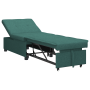 Sofá cama 3 en 1 - Diseño plegable en tela verde oscuro | Foro24.es | Tu tienda online para hogar, jardín y más Foro24.es