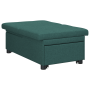 Sofá cama 3 en 1 - Diseño plegable en tela verde oscuro | Foro24.es | Tu tienda online para hogar, jardín y más Foro24.es
