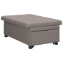 Sofá cama 3 en 1 con diseño desplegable en tela taupe | Foro24.es | Tu tienda online para hogar, jardín y más Foro24.es