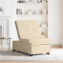 Sofá cama 3 en 1 con diseño plegable en tela crema | Foro24.es | Tu tienda online para hogar, jardín y más Foro24.es