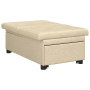 Sofá cama 3 en 1 con diseño plegable en tela crema | Foro24.es | Tu tienda online para hogar, jardín y más Foro24.es