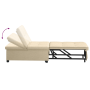 Sofá cama 3 en 1 con diseño plegable en tela crema | Foro24.es | Tu tienda online para hogar, jardín y más Foro24.es
