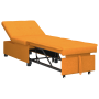 Sofá cama 3 en 1 con diseño pull-out en tela amarilla oscura | Foro24.es | Tu tienda online para hogar, jardín y más Foro24.es