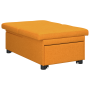 Sofá cama 3 en 1 con diseño pull-out en tela amarilla oscura | Foro24.es | Tu tienda online para hogar, jardín y más Foro24.es