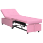 Sofá cama 3 en 1 de en tela rosa | Foro24.es | Tu tienda online para hogar, jardín y más Foro24.es