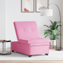 Sofá cama 3 en 1 de en tela rosa | Foro24.es | Tu tienda online para hogar, jardín y más Foro24.es