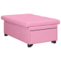Sofá cama 3 en 1 de en tela rosa | Foro24.es | Tu tienda online para hogar, jardín y más Foro24.es