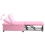 Sofá cama 3 en 1 de en tela rosa | Foro24.es | Tu tienda online para hogar, jardín y más Foro24.es