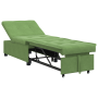 Sofá cama 3 en 1 extraíble de terciopelo verde claro | Foro24.es | Tu tienda online para hogar, jardín y más Foro24.es