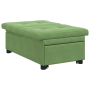 Sofá cama 3 en 1 extraíble de terciopelo verde claro | Foro24.es | Tu tienda online para hogar, jardín y más Foro24.es
