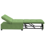 Sofá cama 3 en 1 extraíble de terciopelo verde claro | Foro24.es | Tu tienda online para hogar, jardín y más Foro24.es